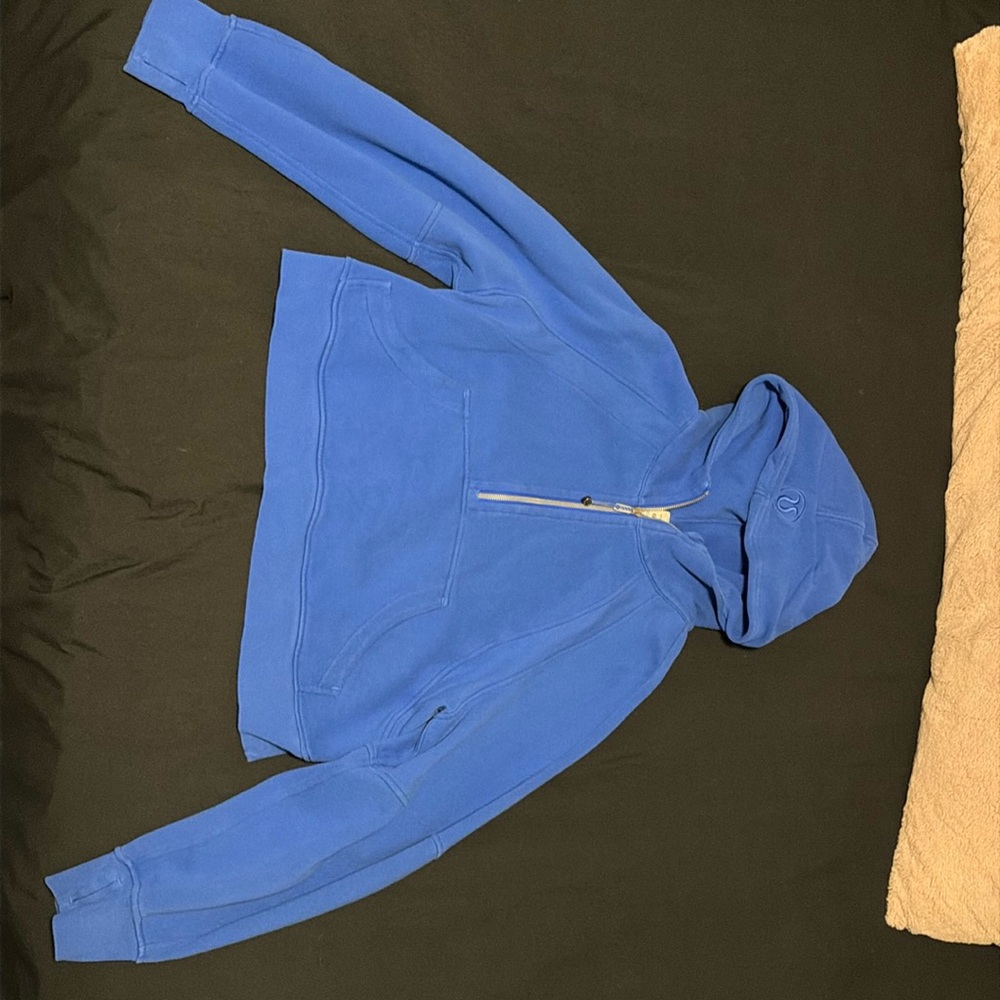 Bright Blue Lululemon Hoodie Scuba